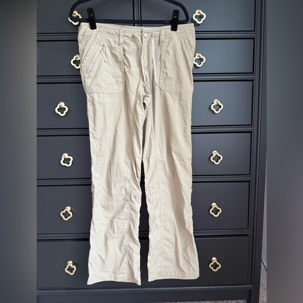 The North Face Convertible Khaki Outdoor Pants, size 10